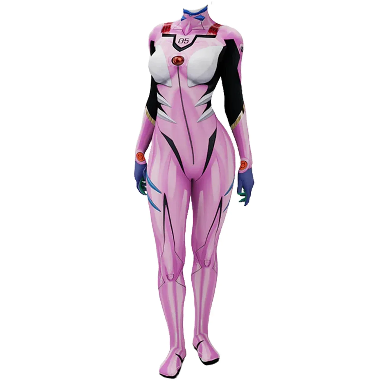 Anime EVA 05 Makinami Cosplay  - Anime Cosplay For Girls 评论和价格