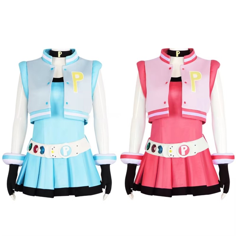 New Blossom Buttercup Bubbles  - Anime Cosplay For Girls 评论和价格