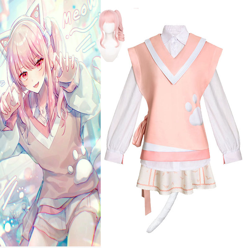 PJSK Akiyama Mizuki Cosplay Pi - Anime Cosplay Pink 评论和价格