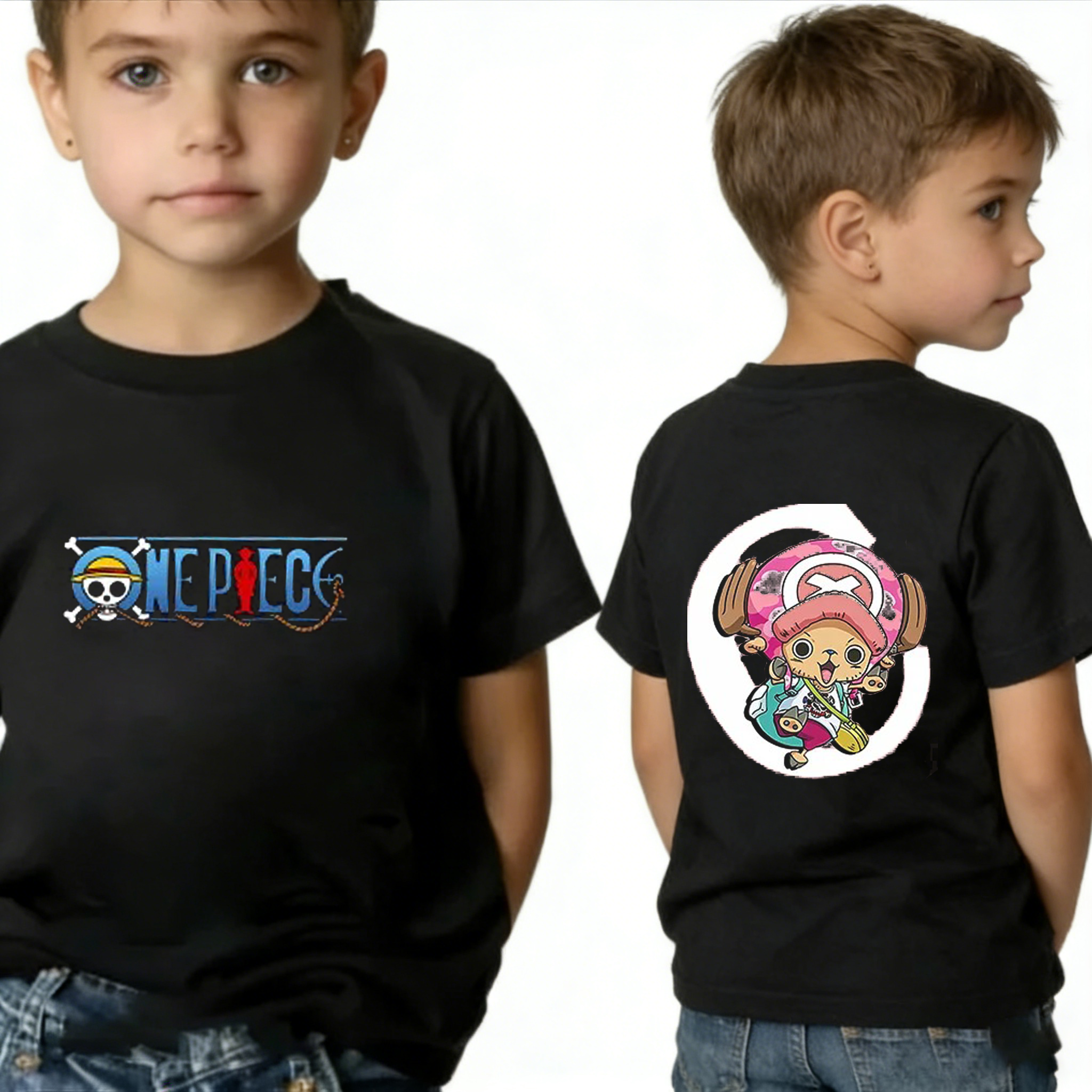 One Piece Boy's Girl's T Shirt - Cosplay Anime Zoro 评论和价格