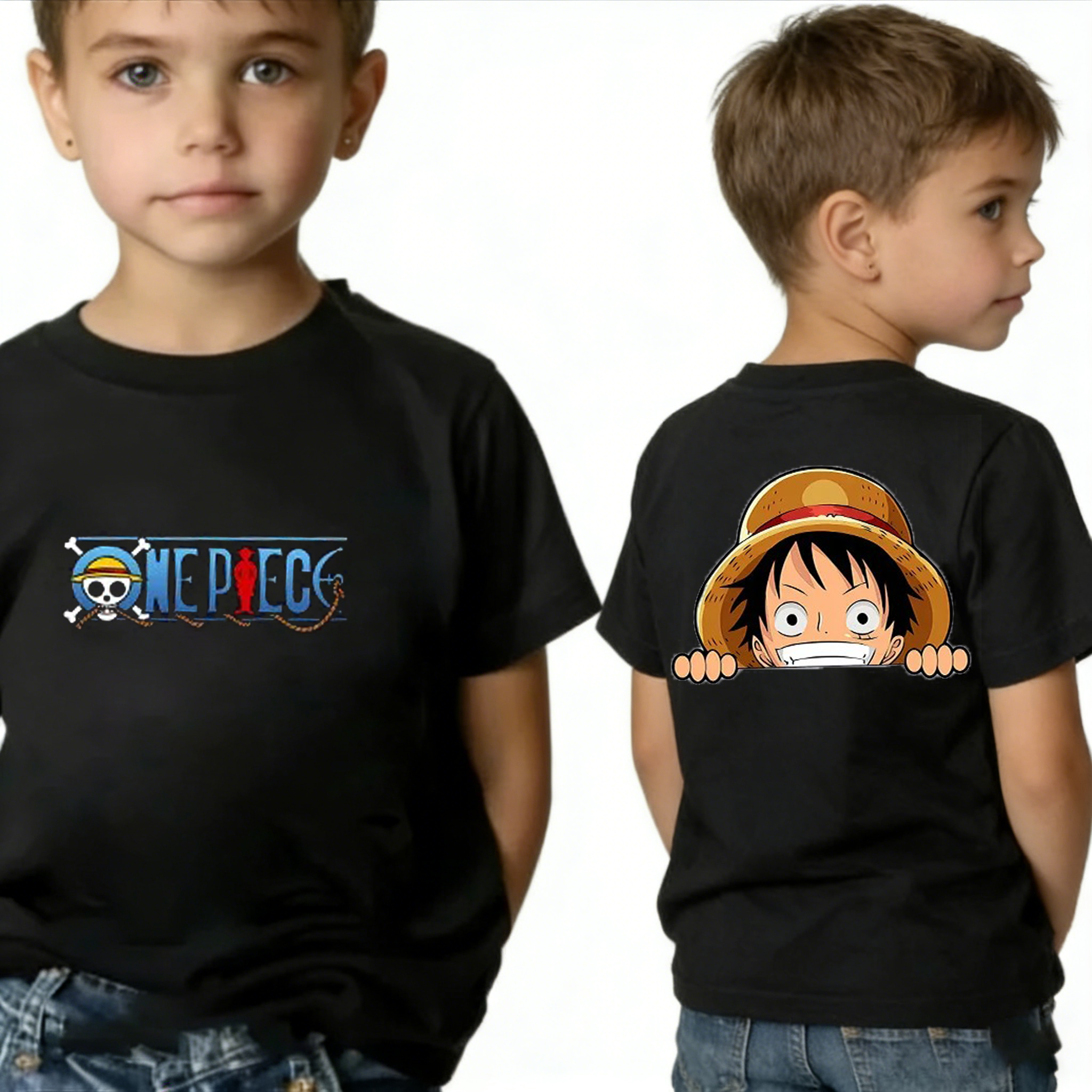 One Piece Boy's Girl's T Shirt - Cosplay Anime Zoro 评论和价格