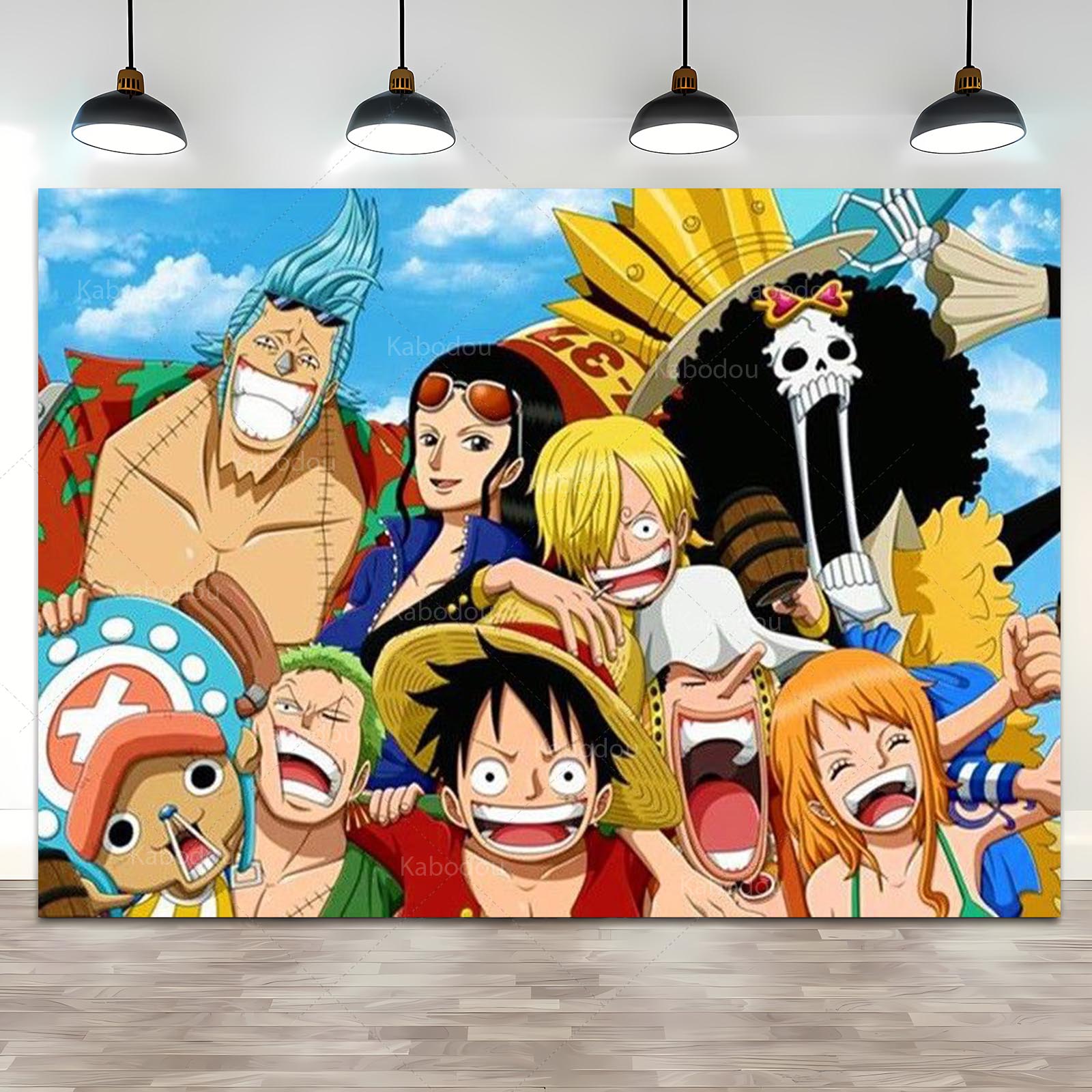 Anime One Piece Luffy Backdrop - Cosplay Anime Zoro 评论和价格