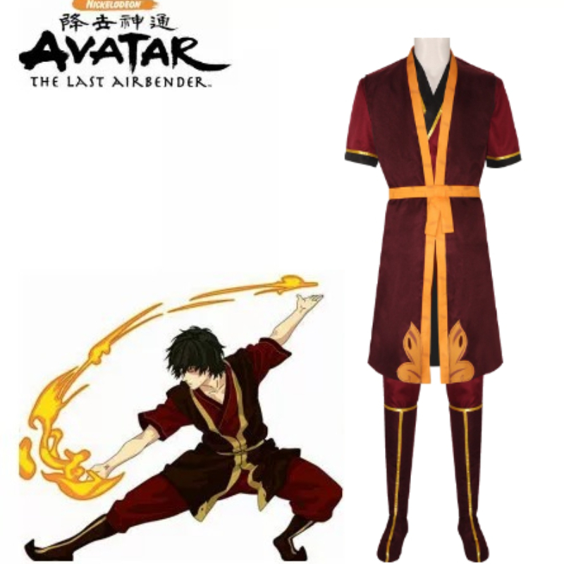 Zuko Cosplay Costume Avatar Th - Cosplay Avatar Anime 评论和价格