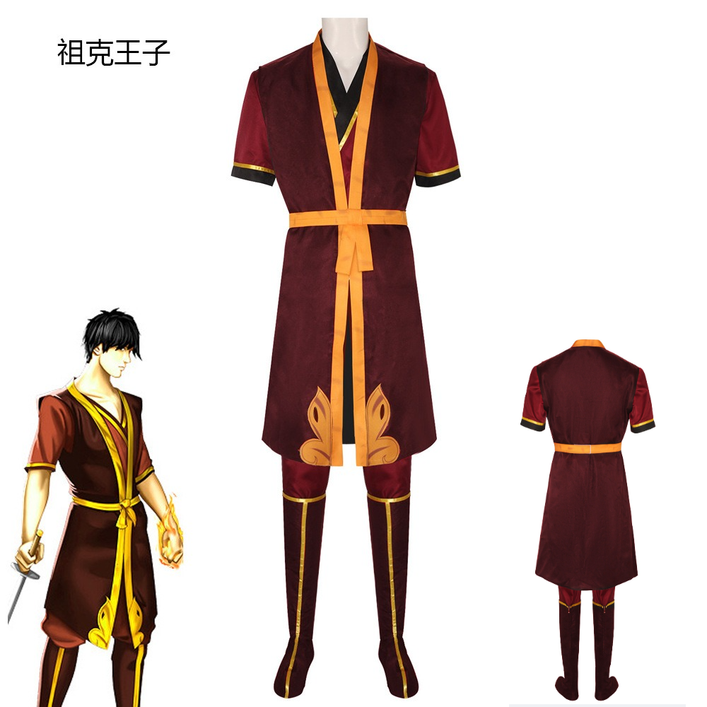 Zuko Cosplay Costume Avatar Th - Cosplay Avatar Anime 评论和价格