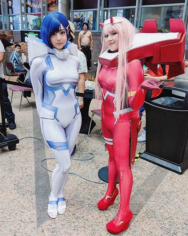Adults Zero Two Cosplay Costum - Anime Cosplay Pink 评论和价格