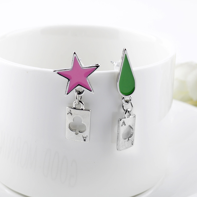 Anime Hisoka Cosplay Earrings  - Anime Cosplay Girlfriend 评论和价格