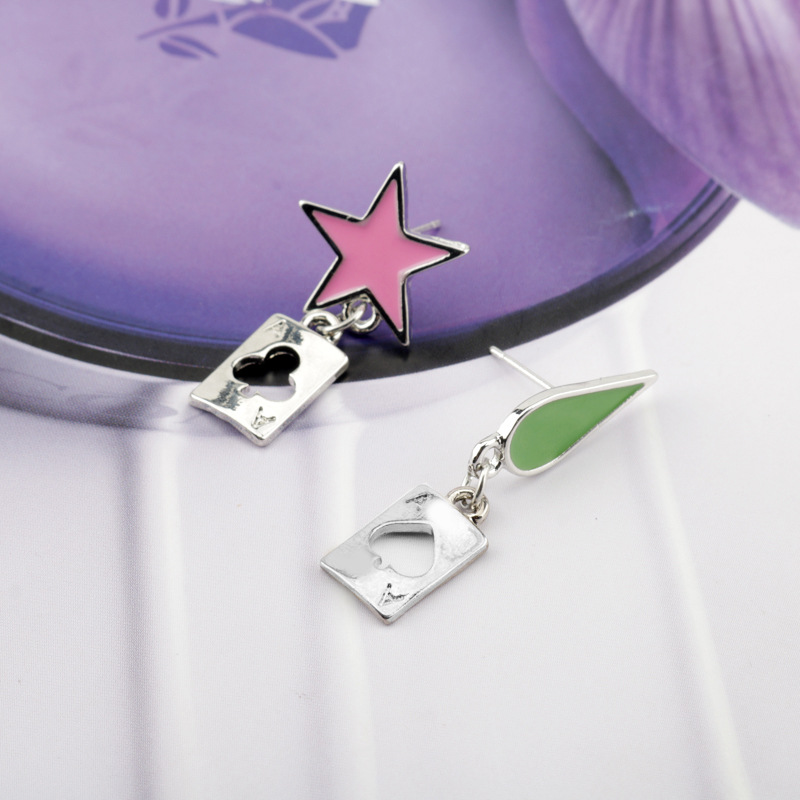 Anime Hisoka Cosplay Earrings  - Anime Cosplay Girlfriend 评论和价格