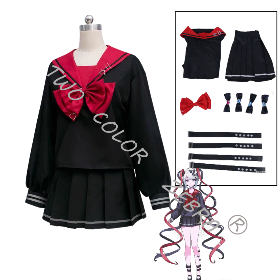 Needy Girl Overdose KAngel Cos - Anime Cosplay Black Girl 评论和价格