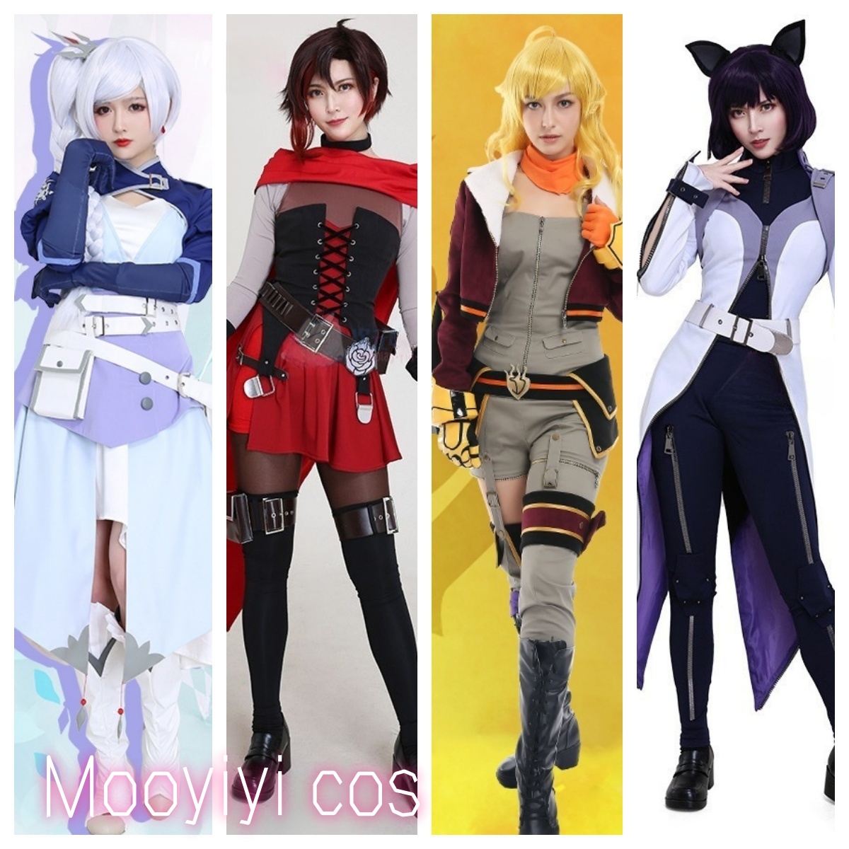 Mooyiyi cos New Weiss/Ruby/Yan - Anime Yang Cosplay 评论和价格