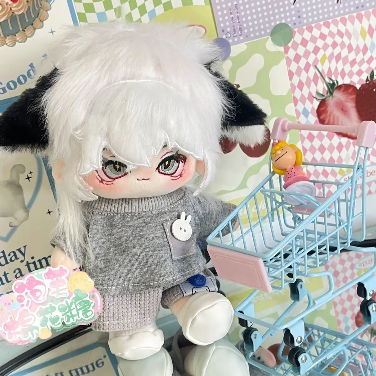 20cm Stuffed Anime Identity V  - Anime About Cosplay Girl 评论和价格