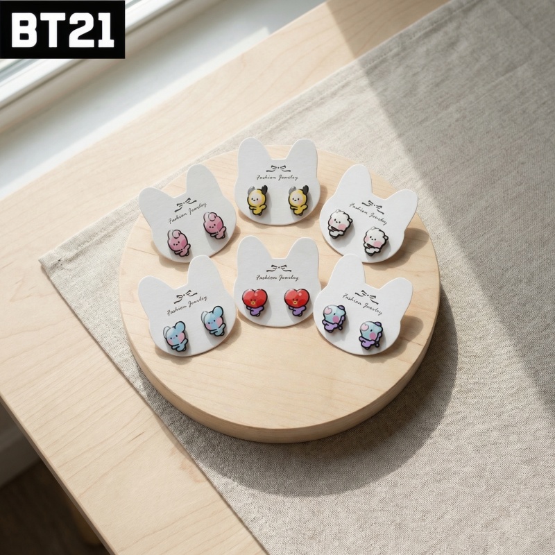 Anime Cartoon BT21 Ear Decorat - Anime Cosplay Girlfriend 评论和价格