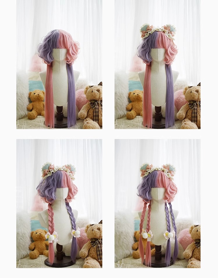 Jellyfish Head Wig Synthetic L - Anime Yang Cosplay 评论和价格