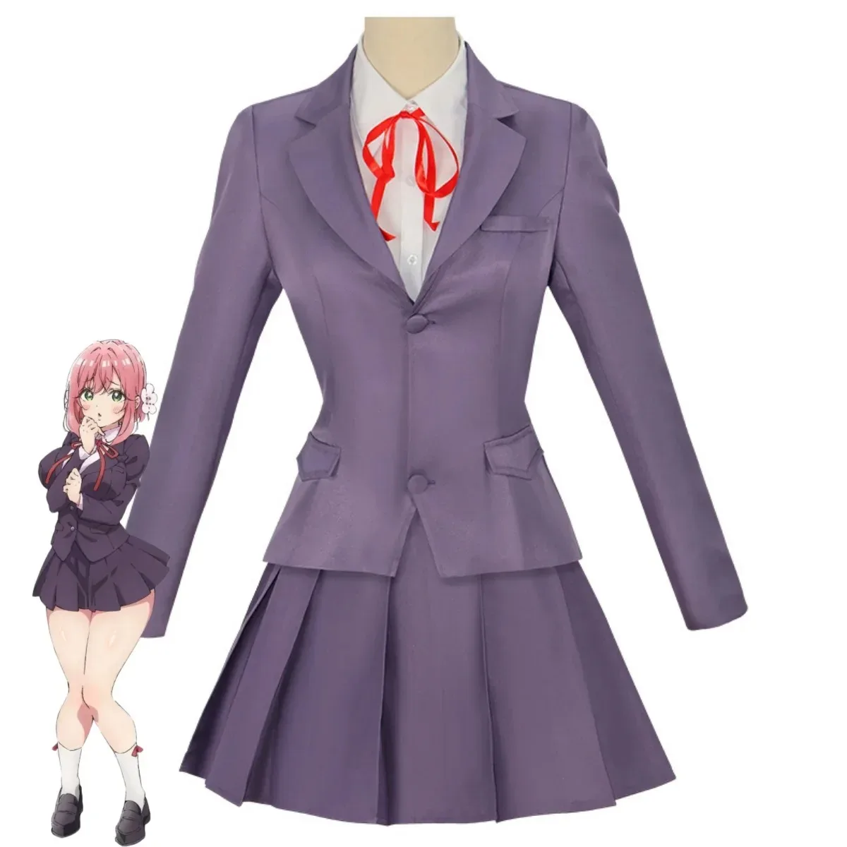 Anime The 100 Girlfriends Who  - Anime Cosplay Girlfriend 评论和价格