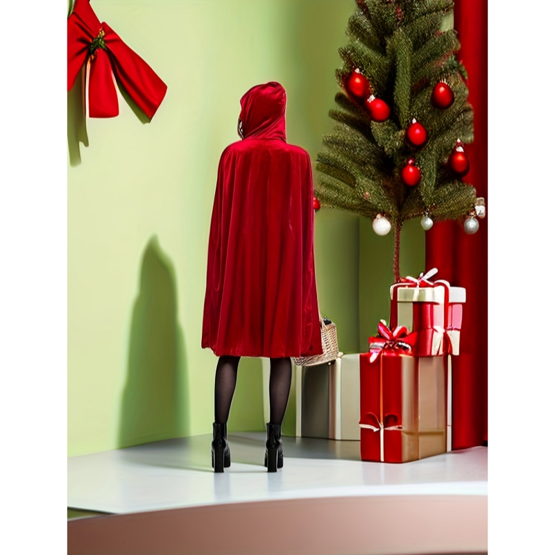 Little Red Riding Hood Modern  - Anime Cosplay Little Girl 评论和价格