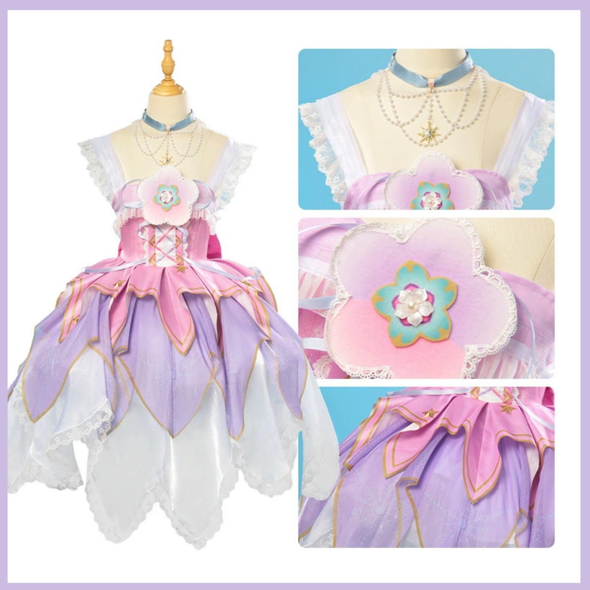 Anime Game Infinity Nikki Cosp - Anime Cosplay Pink 评论和价格