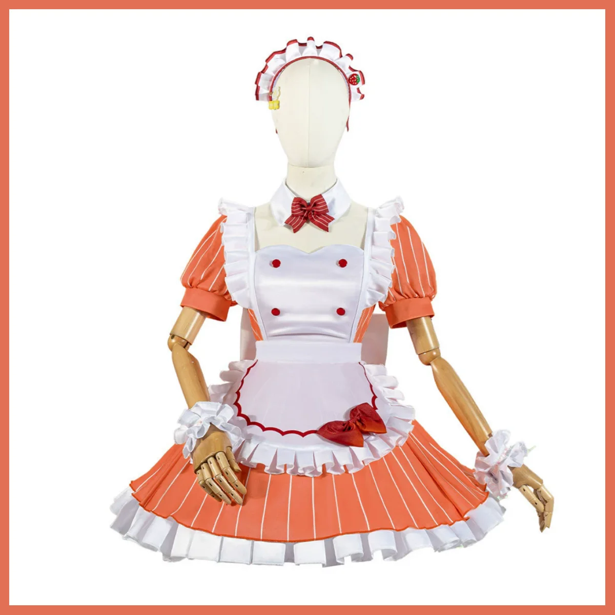 Maid Dress Lolita Skirt Wig Wo - Anime Cosplay Kawaii 评论和价格