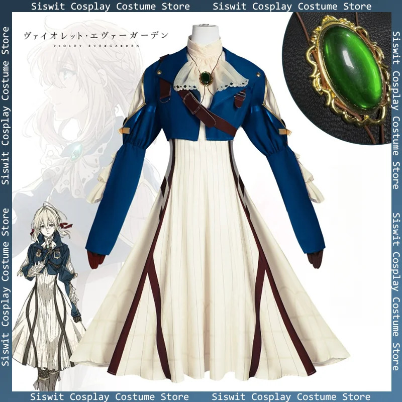 Anime Violet Evergarden Costum - Violet Evergarden Dress 评论和价格