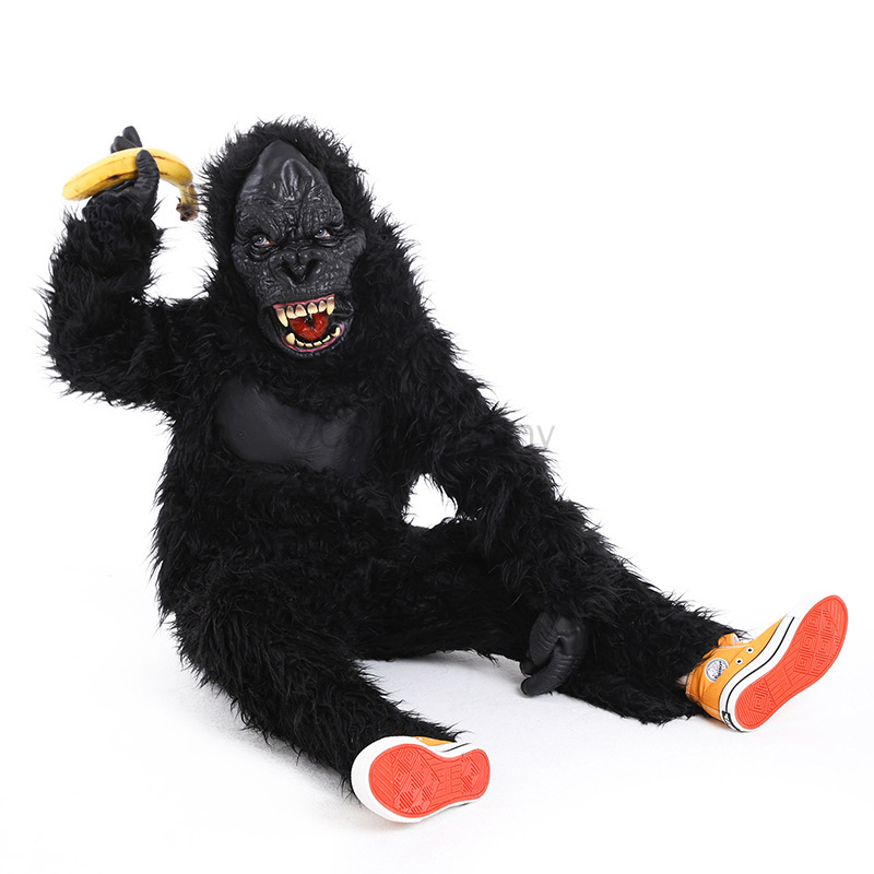 Kids Gorilla Halloween Costume - Cosplay Anime Boy 评论和价格