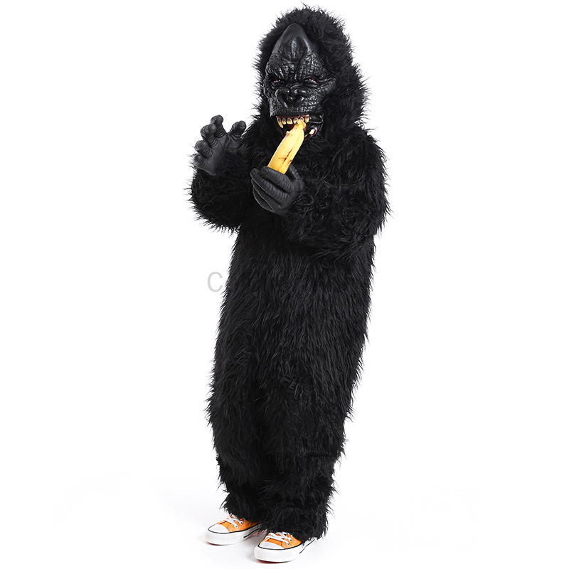 Kids Gorilla Halloween Costume - Cosplay Anime Boy 评论和价格